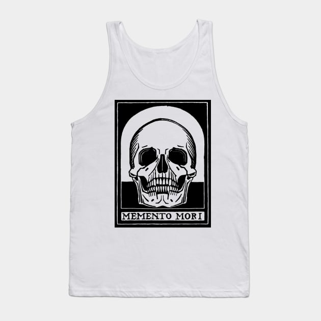 Memento Mori - "Remember Death" Tank Top by metaphysical